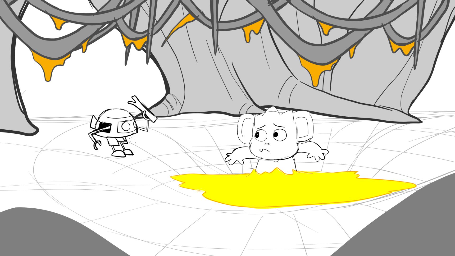 Fun with Nubs — Ep. 112, lámina 074, storyboard by Melissa Ballesteros